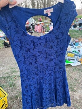 Candies Women’s Size Medium Blue Dress